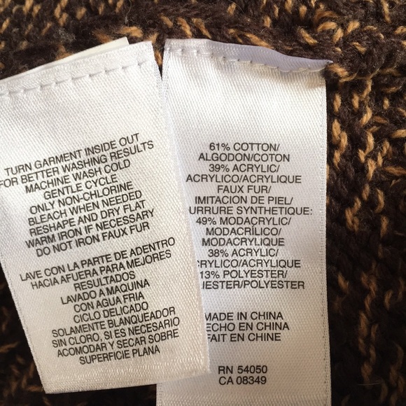 Faux Fur Hoodie Vest - Picture 7 of 7